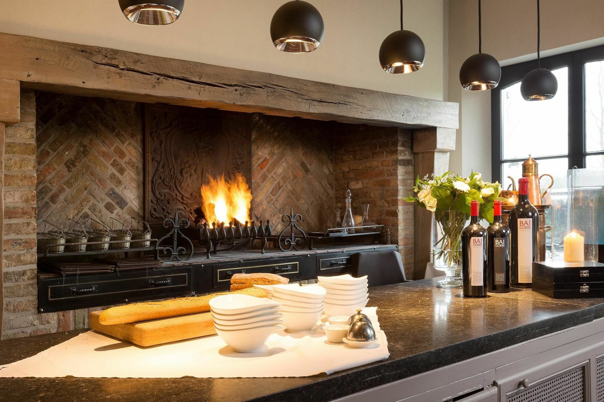 Hotel Restaurant Weinebrugge 내부 사진